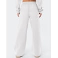thumbnail image 5 of BAKREP Women's Sweatpants Wide Leg Elastic Loose Relaxed Sweat Pants Spring Winter Clothes Baggy Drawstring Joggers with Pockets, 5 of 7