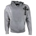 thumbnail image 6 of Xtreme Couture By Affliction Unisex Oversized Boxy Pullover Hoodie Uprising, 6 of 14