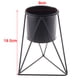 thumbnail image 4 of Soporte de Metal para Plantas Decoración de Jardines, Jardines, Ingeniería Un negro, 4 of 9