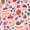 Color 2, variant on Peel and Stick Wallpaper Birthday Cake Strawberry Celebration Colorful Candles Wall Mural 17.7in x 9.8ft Self Adhesive Removable Wall Paper for Nursery Bedroom Cabinets