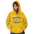 thumbnail image 4 of Michigan Is Great MI Lakes Pride Hoodie Sweatshirt Women Men Brisco Brands S, 4 of 6