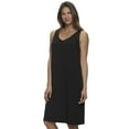 thumbnail image 3 of Felina | Cotton Modal Sleep Dress | 2-Pack (Sea Fog Black, Small), 3 of 7