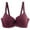 Wine, variant on Nursing Sleep Bra Women Lightly Lined Bra Feature V-Neck Padded Bra Style W-14 Beige 3XL