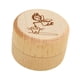thumbnail image 4 of Caja de hada de los dientes, caja de madera para guardar dientes de bebé, caja de recuerdo de cabello fetal para regalo de cumpleaños para niños y Estilo D, 4 of 9
