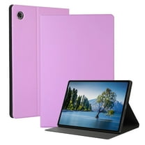 Dteck Slim Case for Samsung Galaxy Tab A8 10.5 inch 2022 Model (SM-X200/X205/X207), Ultra Thin Lightweight Hard Back Shell Stand Cover with Auto Wake/Sleep, Purple