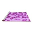 thumbnail image 3 of Machine Washable Abstract Purple Modern Rug, wshabs868pur, 3 of 4