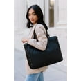 thumbnail image 3 of modern+chic The Signature Tote, Women's Laptop Bag, Travel Bag with Luggage Sleeve, Work Bag for Women, 3 of 11