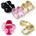 thumbnail image 4 of KOOYET Autumn Kids Girl Anti-Slip Casual Walking Shoes Bowknot Sneakers Soft Soled First Walkers, 4 of 6