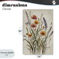 thumbnail image 4 of Stupell Industries Traditional Vintage Collection of Meadow Botanicals Canvas Art, 24 x 36, by Nataly White, 4 of 8