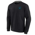 thumbnail image 2 of Unisex Fanatics Black Charlotte FC Super Soft Pullover Crew Sweatshirt, 2 of 3