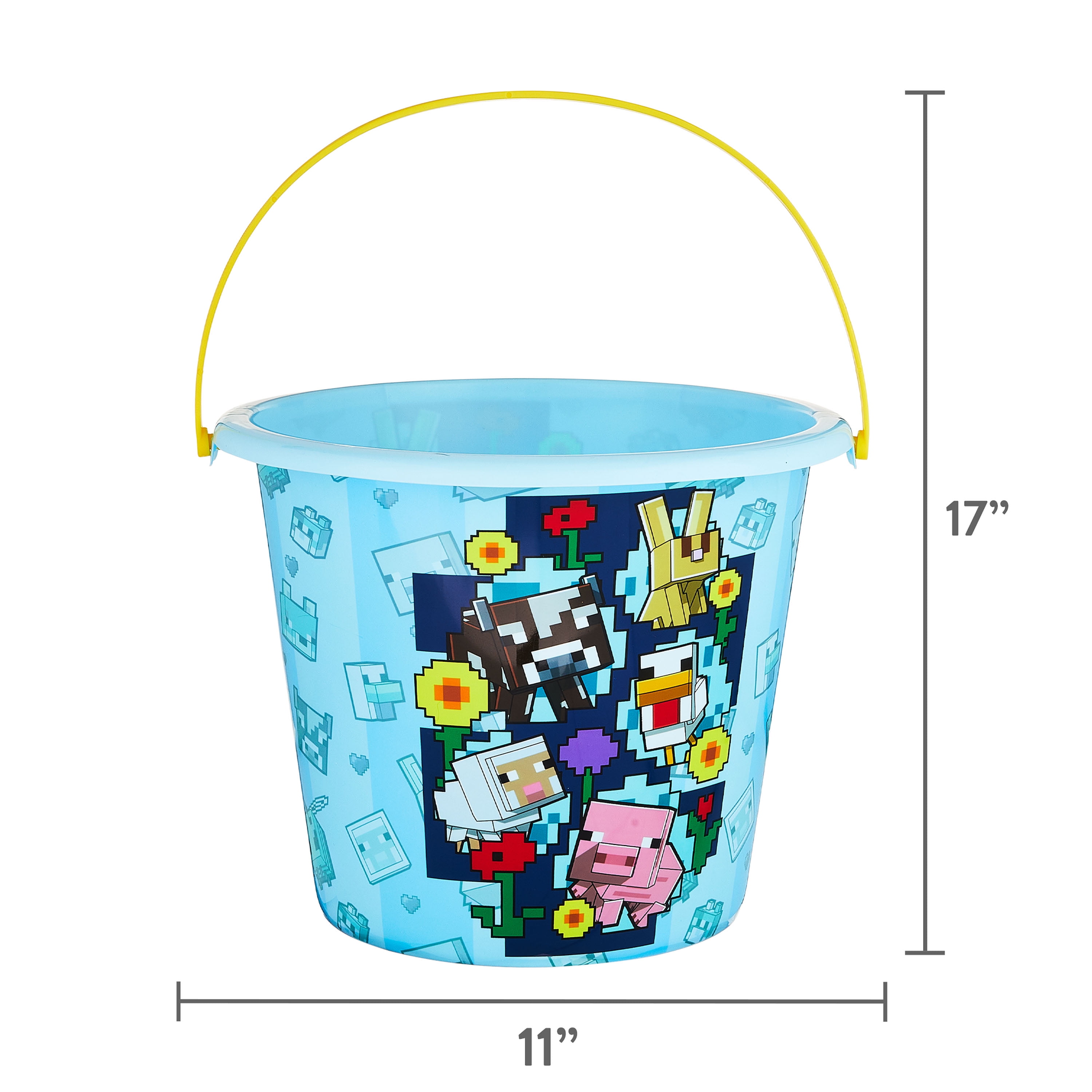 Microsoft Minecraft Jumbo Plastic Easter Bucket - 10.75