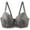 Gray, variant on Karight Push Up Bras for Women Add 2 Cups Sexy Lace Cleavage Extra Padded Plunge Bra Underwire