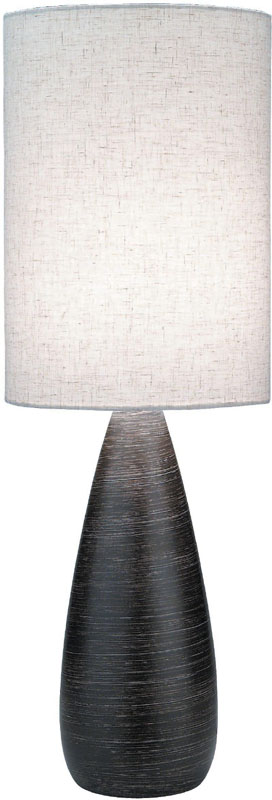 Quatro Ceramic Table Lamp, Linen Shade - image 2 of 2