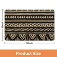 thumbnail image 4 of Farmhouse-Style Moroccan Geometric Non-Slip Bath Rug: Premium 20x32 in Bathroom Runner. Plush, Machine Washable, Long Boho Mat for Bathtub, Sink, and Shower - Revamp Your Bathroom's Look!, 4 of 5