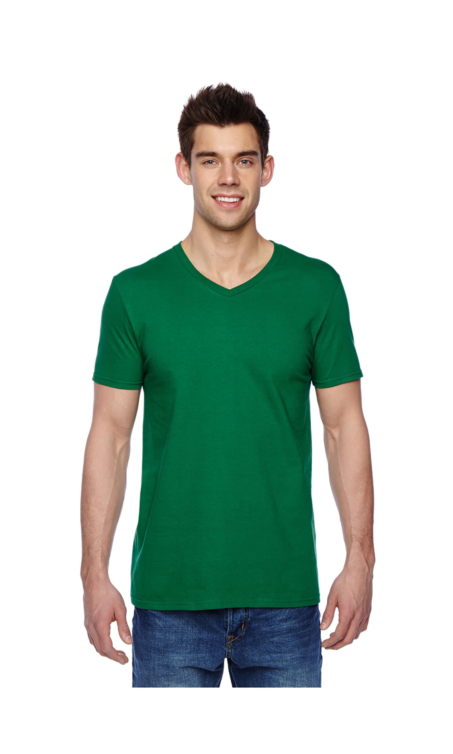 Fruit of the Loom - Fruit Of The Loom Men's Shoulder Taping V-Neck T ... image.