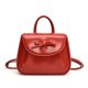 thumbnail image 1 of Bolso Con Asa Superior Hombro Mochila Estética Lindo Lazo Color Sólido para Mujer, 1 of 9