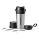 thumbnail image 1 of Nutribullet Flip licuadora portátil con vaso aislado, acero inoxidable cepillado, NBPB50350SS, 1 of 5