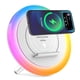 thumbnail image 1 of SIDVAR Altavoz Bluetooth Luces Nocturnas, Altavoz Moderno con Carga Inalámbrica, Las Mejores Ideas de Regalos de Cumpleaños para Adolescentes Regalos para Niñas/Utilice el Adaptador Original, 1 of 5