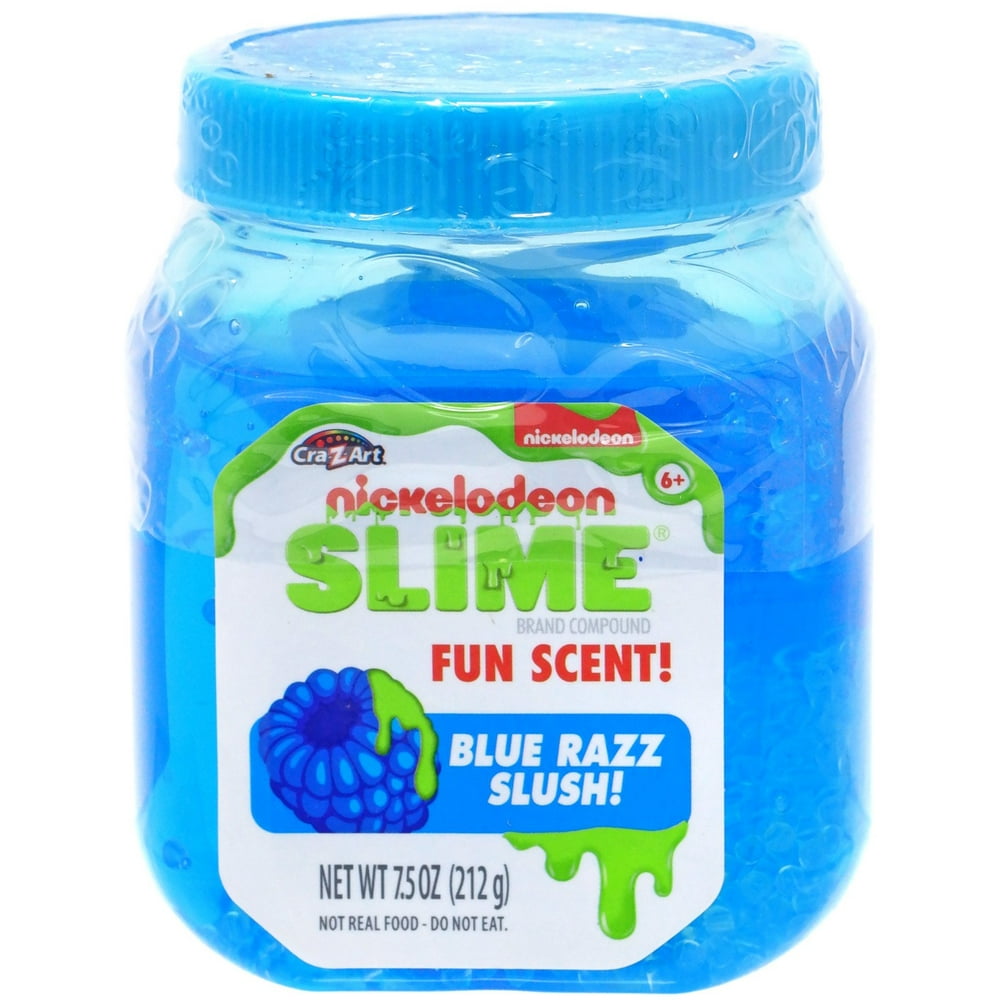 Nickelodeon Slime Blue Razz Slush Slime - Walmart.com - Walmart.com