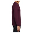 thumbnail image 3 of Mens Long Sleeve PosiCharge Competitor Polyester Tee Shirt Maroon XS, 3 of 8