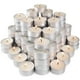thumbnail image 1 of Velas Tea Lights, 100 unidades, blancas, sin perfume, 4 horas de duración de combustión, 1 of 5