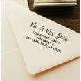 thumbnail image 3 of Printtoo Personalized Return Family Address Stamps Customized Save The Date Rubber Stamp, 3 of 7