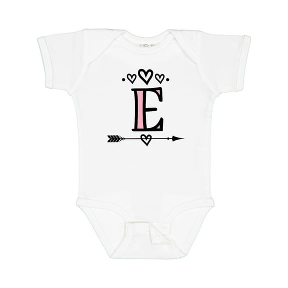 Inktastic Letter E Monogram Tribal Arrow Girls Baby Bodysuit