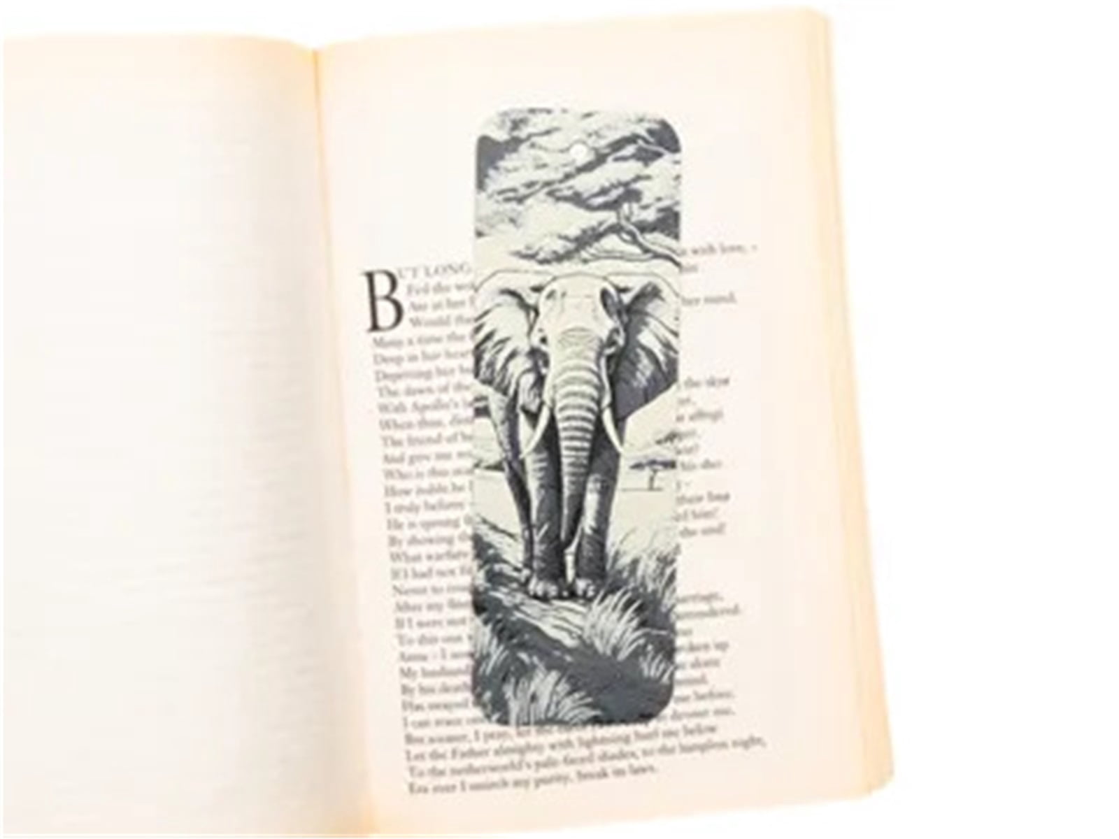 3pc African Wildlife Bookmark 3D Printing