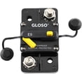 thumbnail image 4 of 70A Breaker Extended Surface Mount 3/8” Diagonal Stud Waterproof IP67 Marine RV Truck Hi-Amp Circuit Breaker (70A), 4 of 6