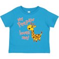 thumbnail image 3 of Inktastic My Peepaw Loves me- cute giraffe Boys or Girls Toddler T-Shirt, 3 of 5