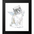thumbnail image 2 of Grove, Beth 20x23 Black Modern Framed Museum Art Print Titled - Christmas Kitties I, 2 of 5