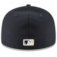 thumbnail image 4 of Men's New Era Navy Houston Astros Cooperstown Collection Wool 59FIFTY Fitted Hat, 4 of 5