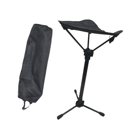 Taburete de campamento asiento portátil taburete plegable cómodo taburete plegable de silla pequeña plegable para pescar mochilero concierto viajar