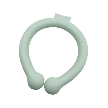 Neck Cooling Tube for Hot Weather Lightweight Reusable Adults Wearable Cooling Neck Wrap Neck for Hiking Driving Indoor LightGreenM17.5x14cm