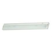 Henson Road - Four Light Xenon Under Cabinet   White Finish with Clear