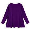 thumbnail image 5 of Base Layer Tops for Women Long Sleeve Crew Neck Fall Winter Undershirt Casual Base Layer Top 2XL, 5 of 6