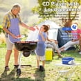 thumbnail image 3 of Reproductor de CD Boombox, radio FM portátil Gueray, compatible con AUX, 3 of 9