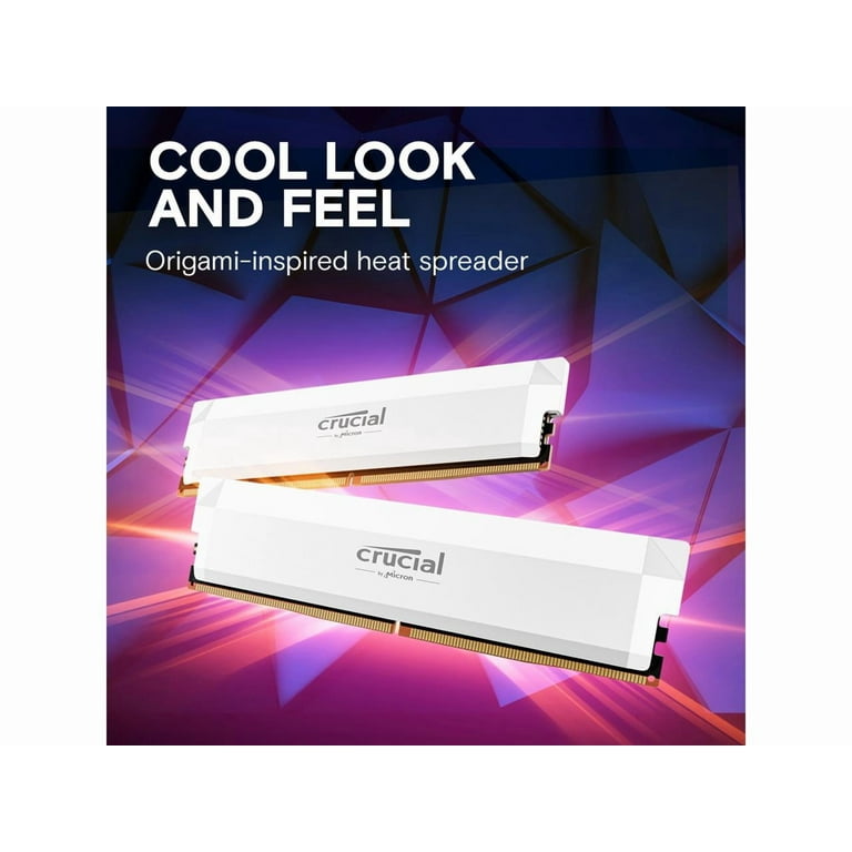 Crucial Pro Overclocking 32GB (2 x 16GB) DDR5 6000 (PC5 48000