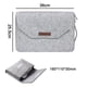 thumbnail image 5 of Funda para portátil compatible con MacBook Pro de 13 pulgadas/15 pulgadas, MacBook Air, portátil HP Dell Lenovo, funda de fieltro para portátil con bolsa de almacenamiento adicional Zhivalor 222359-2, 5 of 9