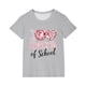 thumbnail image 2 of Xihbxyly Camiseta con Estampado Escolar, Bonita Camiseta de Cuello Redondo, Tela Suave y Transpirable, Ropa Informal, Conjunto de Verano para Niñas, Ropa Escolar Diaria, de 3 a 14 Años, Un Regalo de, 2 of 6