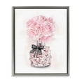 thumbnail image 5 of Stupell Industries Pink Flower Perfume Glam Fashion Design Luster Gray Framed Floating Canvas Wall Art, 24x30, by Ziwei Li, 5 of 5