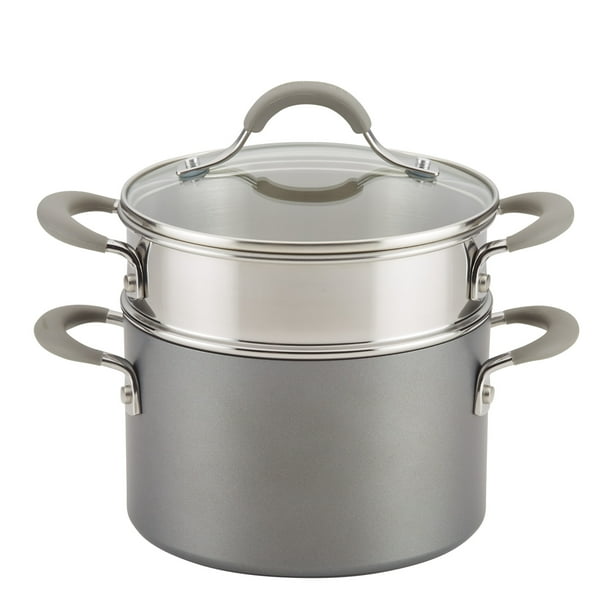 Circulon 3 Quart Elementum Nonstick Covered Multipot with Steamer