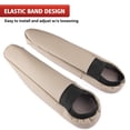 thumbnail image 3 of KBH 1 Pair Car Front Seat Armrest Covers for 2010 2011 Honda CRV Accessories, Arm Rest Protector Cover Replacement Leather Interior, Beige, 3 of 6