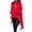 Red, variant on Itsame Women's Lightweight Hoodie Pullover Crew Neck Sweatshirts Solid Color Long Sleeve Sportswear Red Size XL