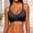 Black, variant on Womens Soft Comfy Jelly Bras Seamless No Underwire Scalloped Full Coverage Push Up Wireless Everyday Bra with Diamond-Shaped Hole Trendy Breathable Bra Daily Beach Travel Wear, Pink