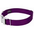 thumbnail image 7 of Country Brook Petz® Vibrant 10 Color Selection - Medium Premium Nylon Dog Collar - 1 inch Wide - Purple, 7 of 7