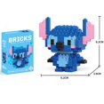 thumbnail image 1 of Sanrio-bloques de construcción de Hello Kitty para niños, juguetes de personajes de dibujos animados, melodía ensamblada, modelo de bloques de construcción, muñecas, regalos, 1 of 4