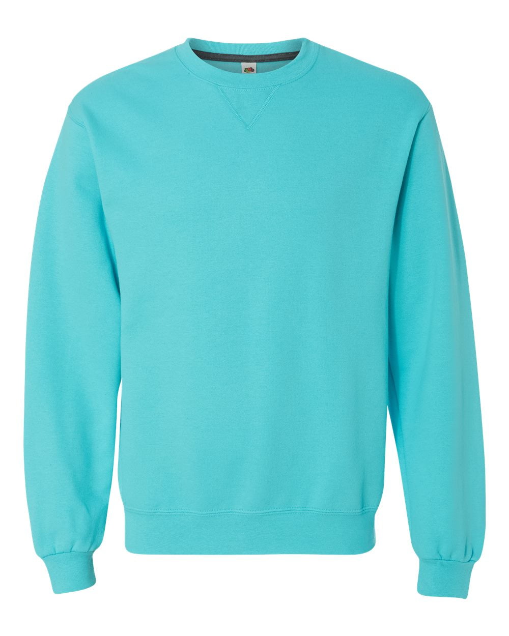Fruit of The Loom - New - Nib - Sofspun Crewneck Sweatshirt, Men's, Size: Large, Blue