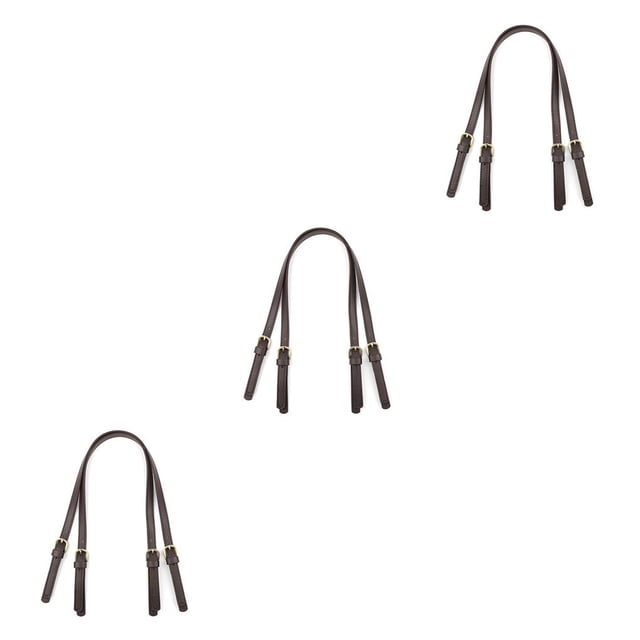 Qarigey 2 uds. De bolso de mano de piel sintética, cuerdas flexibles, correas para bandolera, paquete cruzado, decoración de cartera, piezas de Type1 NO1 Qarigey CBP164735