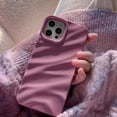 thumbnail image 2 of Funda de teléfono con pliegues 3D a la moda para iPhone 16, 15, 14, 13, 12, 11 Pro Max, 14, 15 Plus, X, XR, XS Max, carcasa a prueba de golpes de color caramelo, 2 of 5
